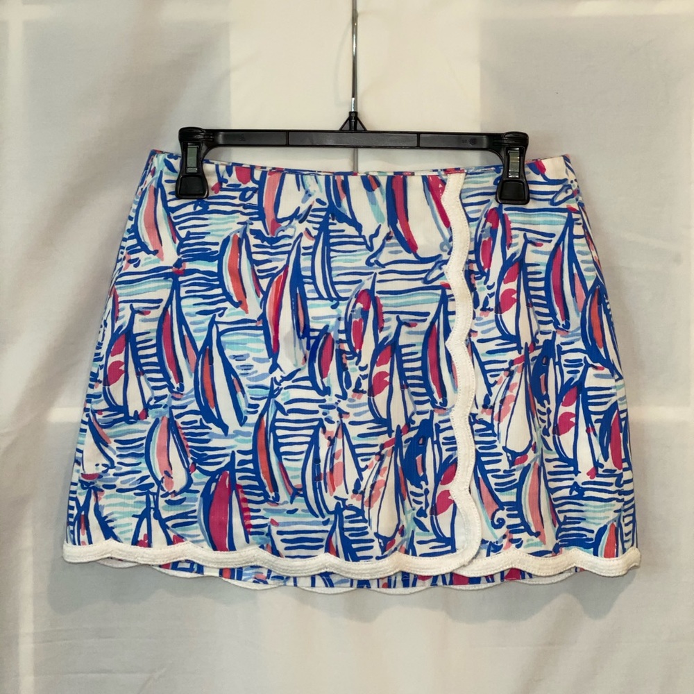 Lily Pulitzer Sailboat Skort